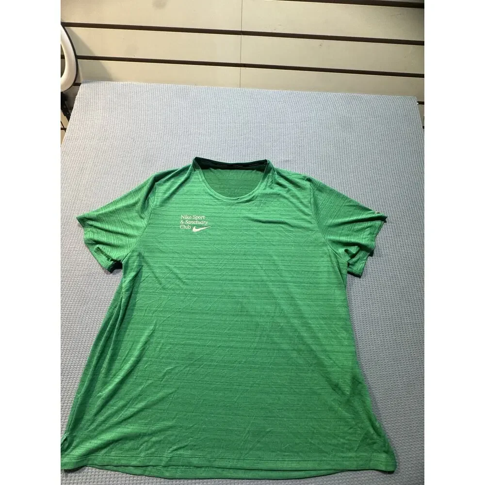 Nike Sport & Sanctuary Club , Men Green Tee , Sz XXL , Brand New